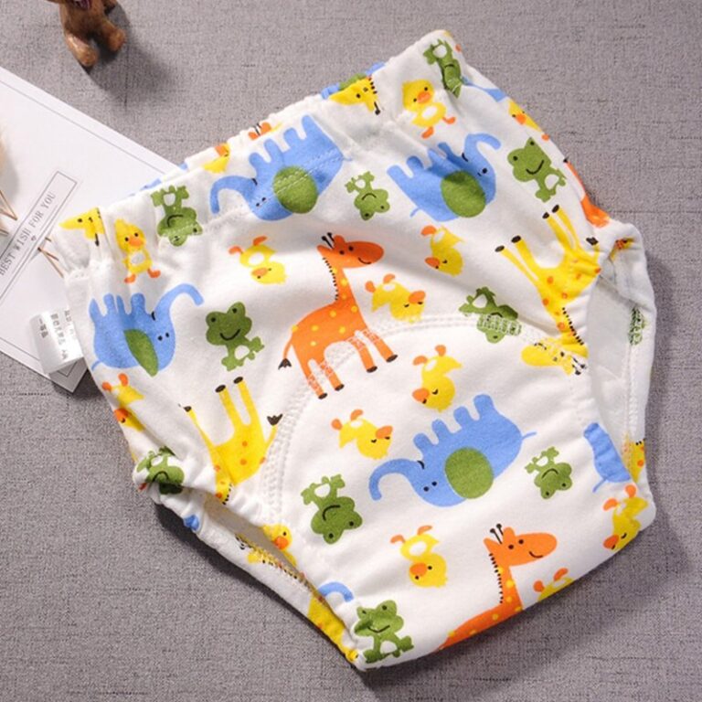 2022 New Baby Reusable Diapers 6 Layer Waterproof