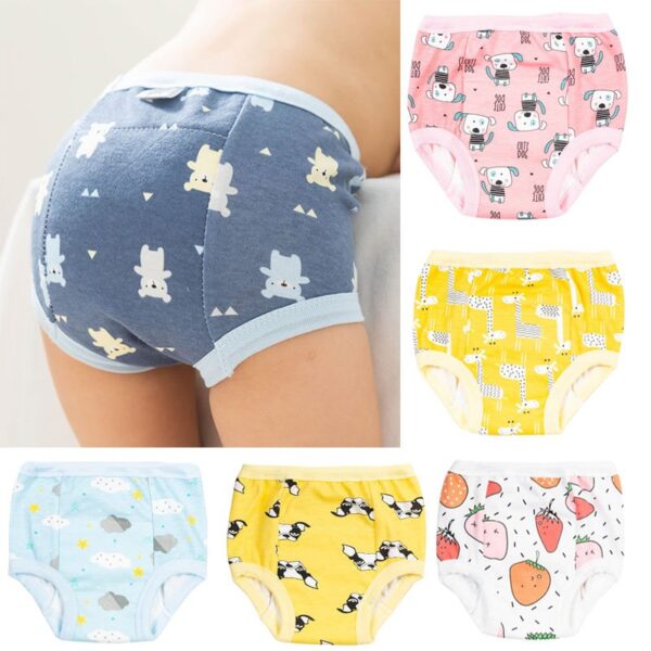 6 Layers Baby Elinfant 2 Size Diapers For Swimming Diapers