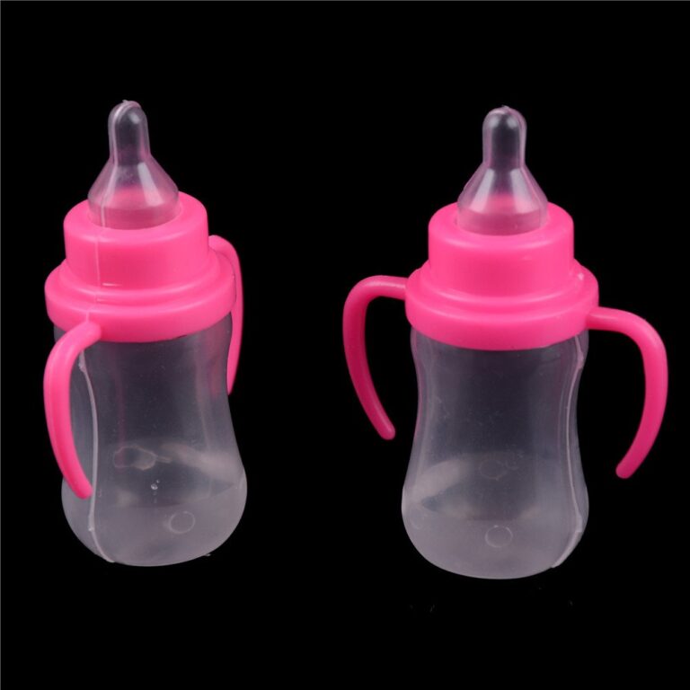 6Cm 2pcs/set Magic mike bottle baby doll feeding bottle feeder
