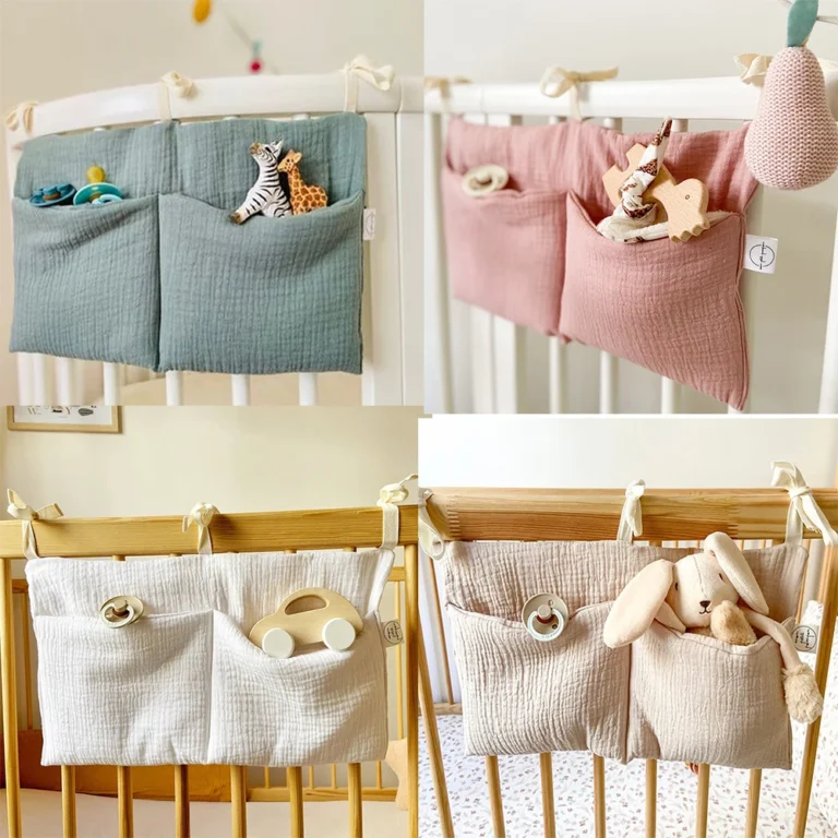 Baby Crib Organizer Cot Caddy Bed Storage Bag