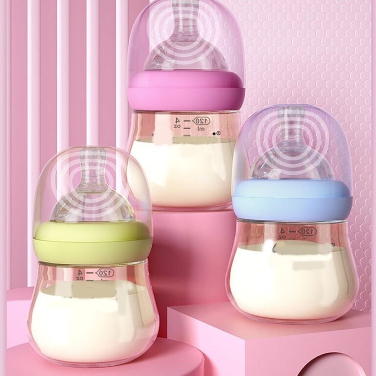 Cartoon Baby Newborn Nursing Nipple Bottle SIlicone Pacifier Milk Water