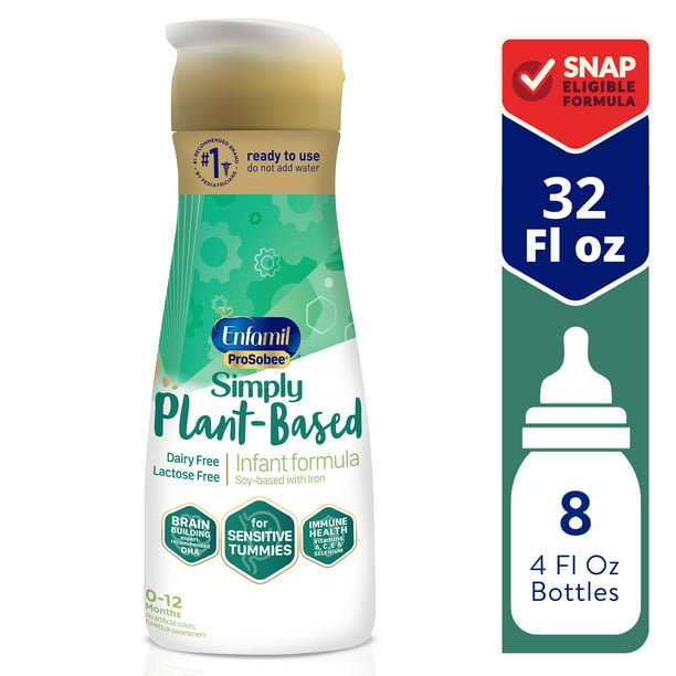 Enfamil ProSobee Soy-Based Infant Formula for Sensitive Tummies