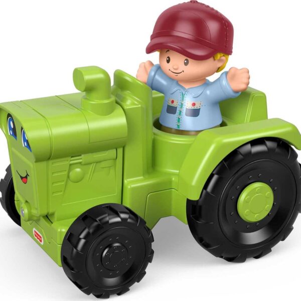 Fisher-Price Little People Helpful Harvester Tractor Vehicle
