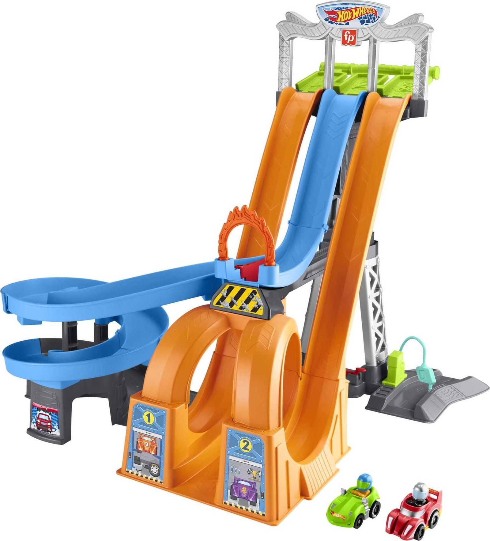 Hot Wheels Racing Loops Tower Toddler Vehicle Playset